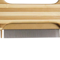 Bamboo Wood Pet Comb Massage Grooming Brush for Dogs
