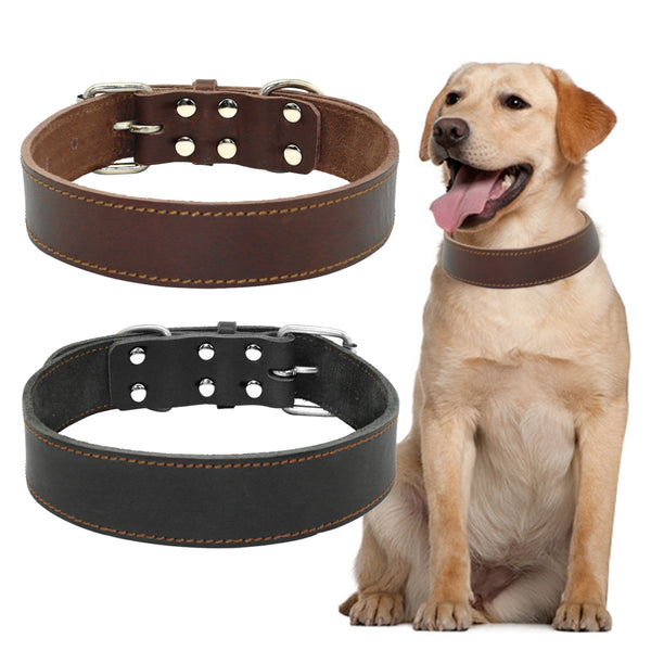 Genuine Leather Collar