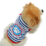 Dog Blue-White Clothing